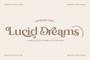 Lucid Dreams — A Timeless Display Serif
