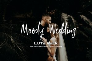 Moody Wedding LUTs Pack For Videos And Photos