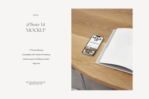 IPhone 14 Mockup | Apple Device For Photoshop 7