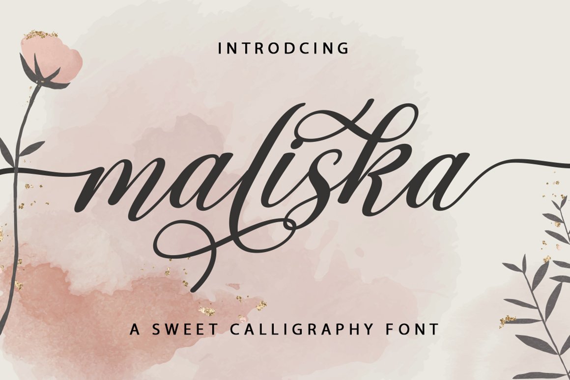 Maliska Script - Design Cuts