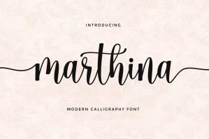 Marthina Script