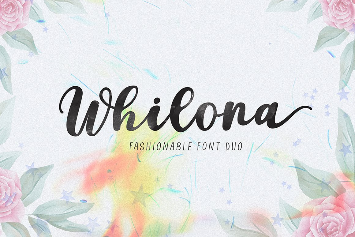 Whilona Script - Design Cuts