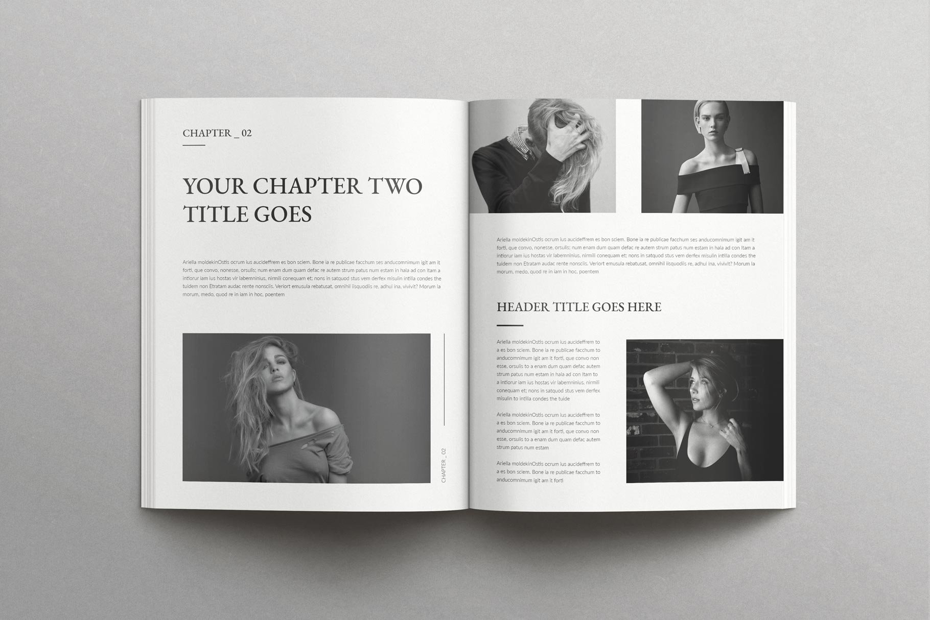 Ebook Template Magazine - Design Cuts