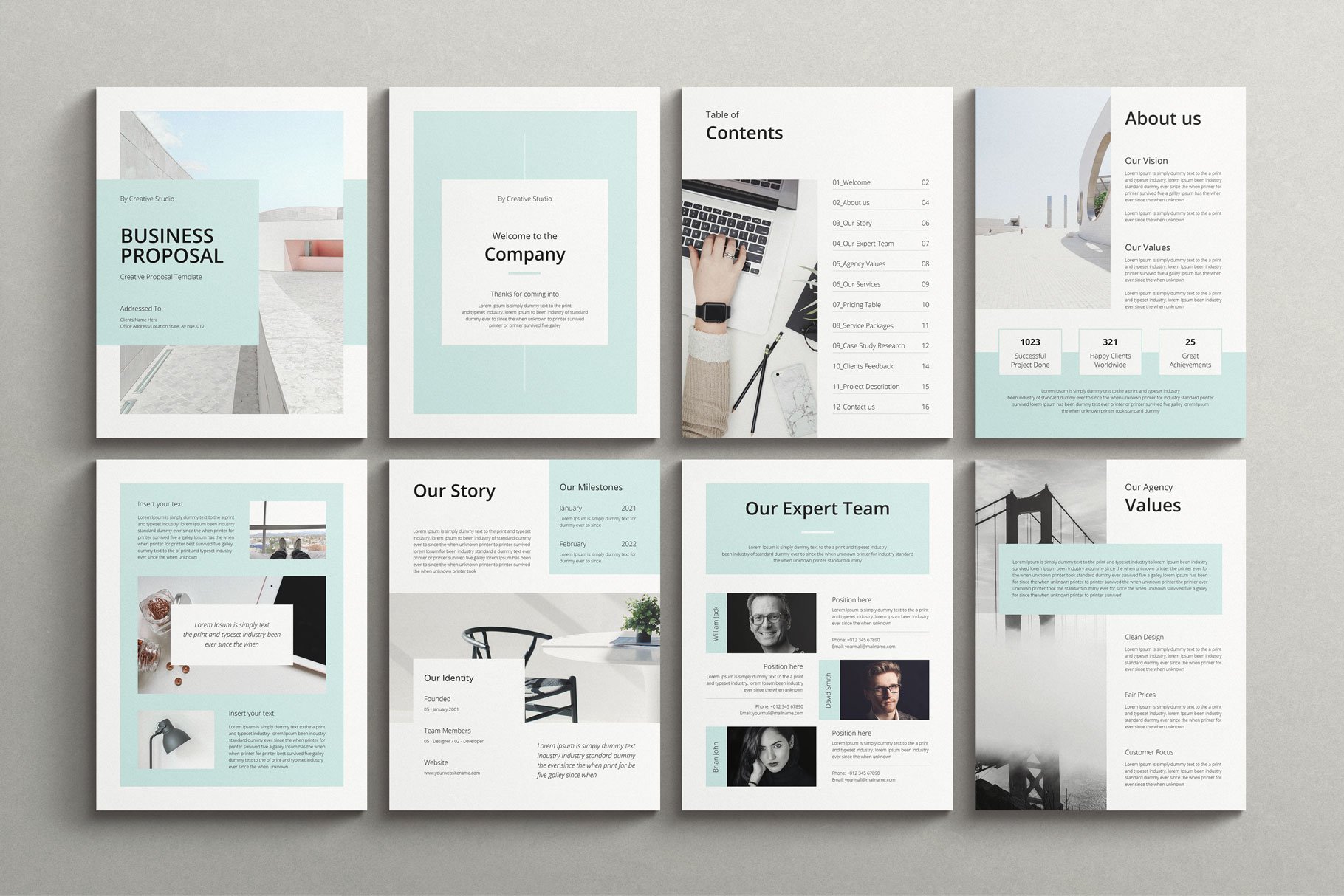 Business Proposal Template 3 - Design Cuts