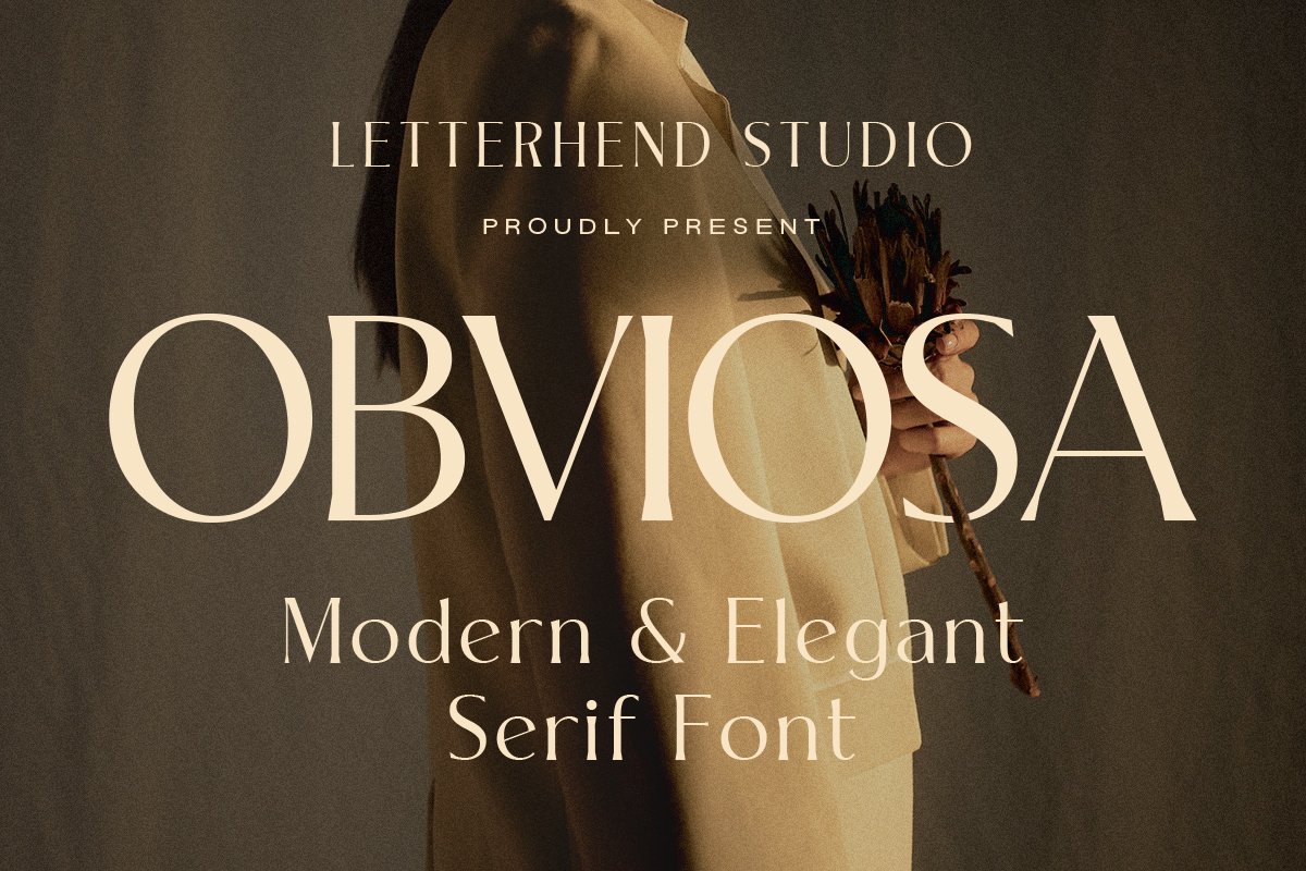 Obviosa - Modern Serif - Design Cuts