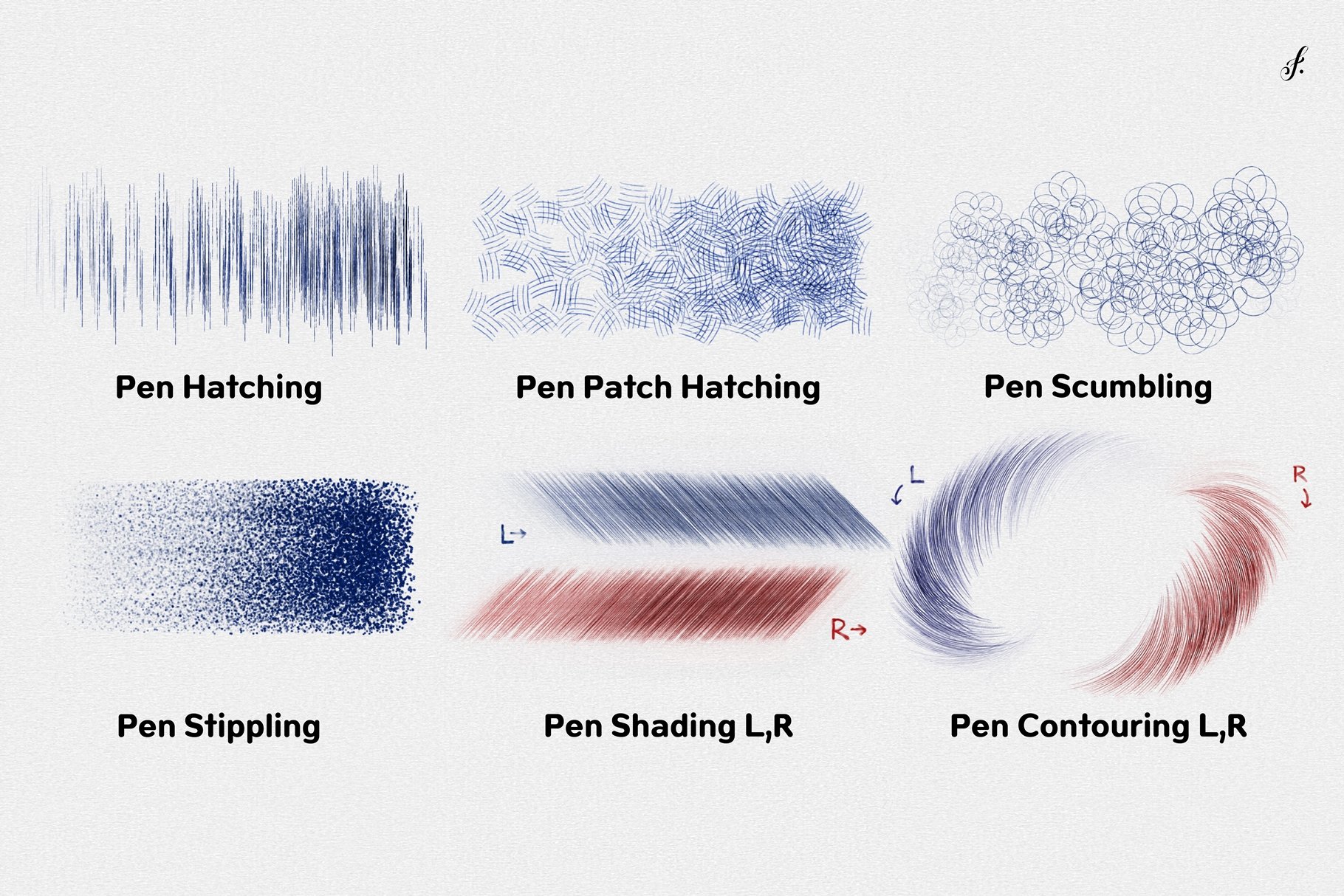 Procreate Brush Pens - Design Cuts
