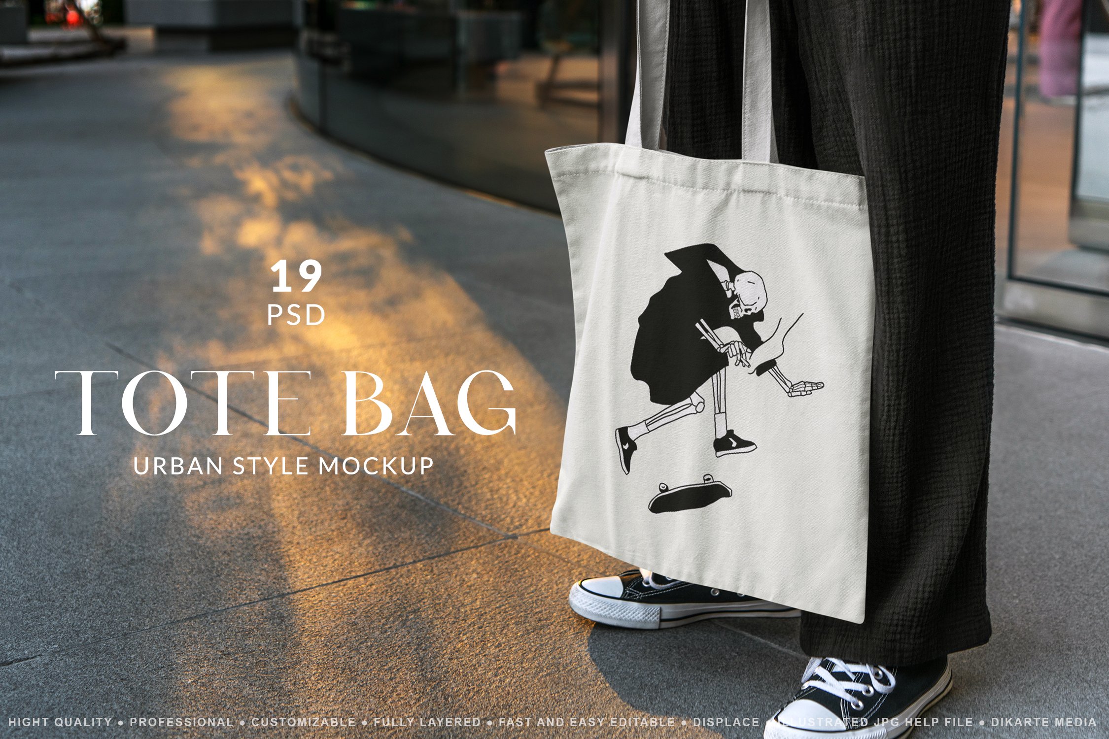 Tote Bag F 01 Mockup — Supply.Family — Mockups, Fonts, Graphics, Templates  & more