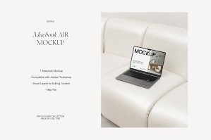 MacBook Air Mockup | Apple Device For Photoshop 2