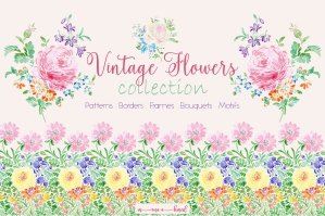 Vintage Flowers Collection