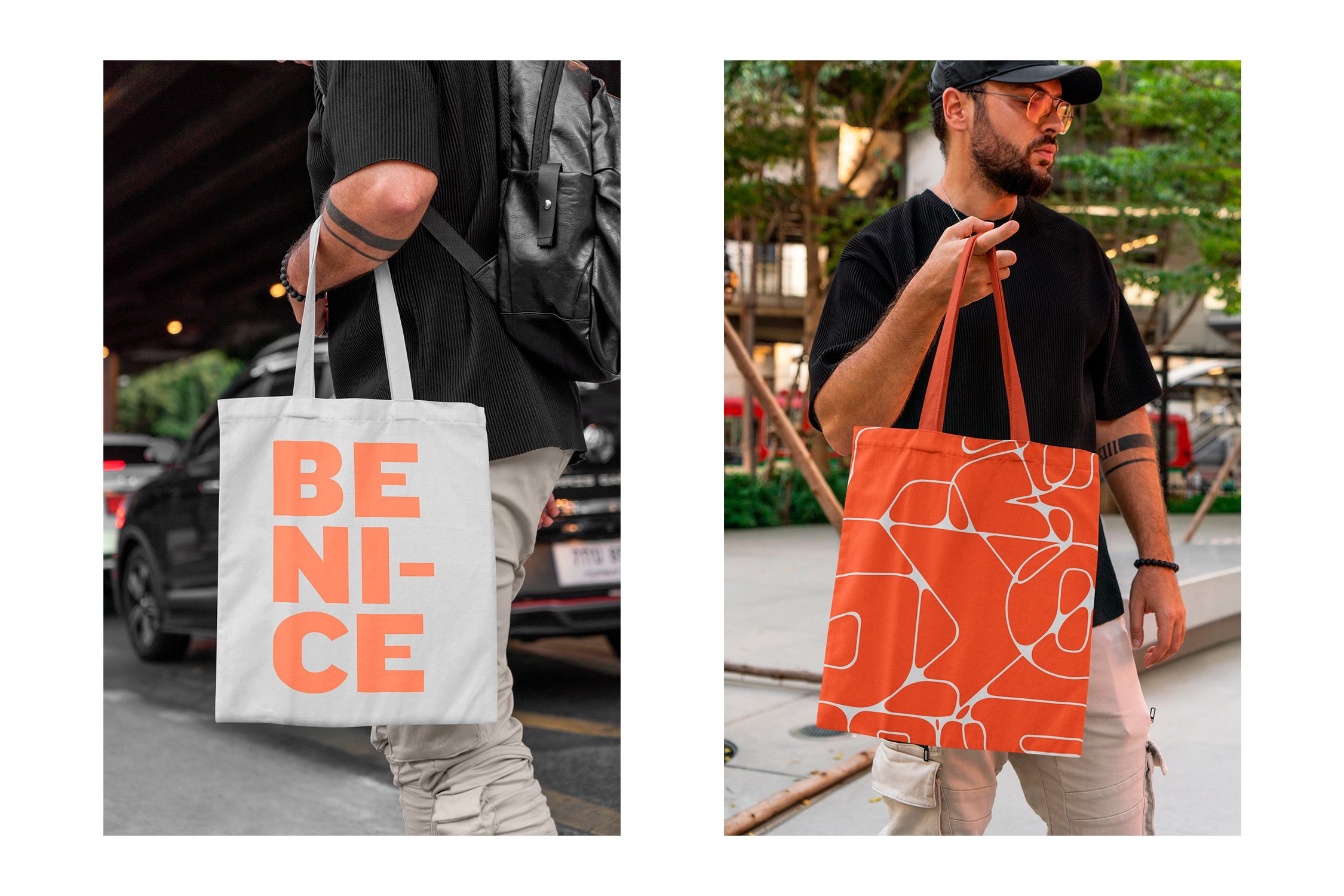 Tote Bag Urban MockUps - Design Cuts