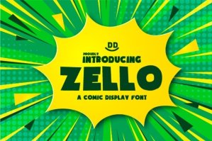 Zello Comic Font