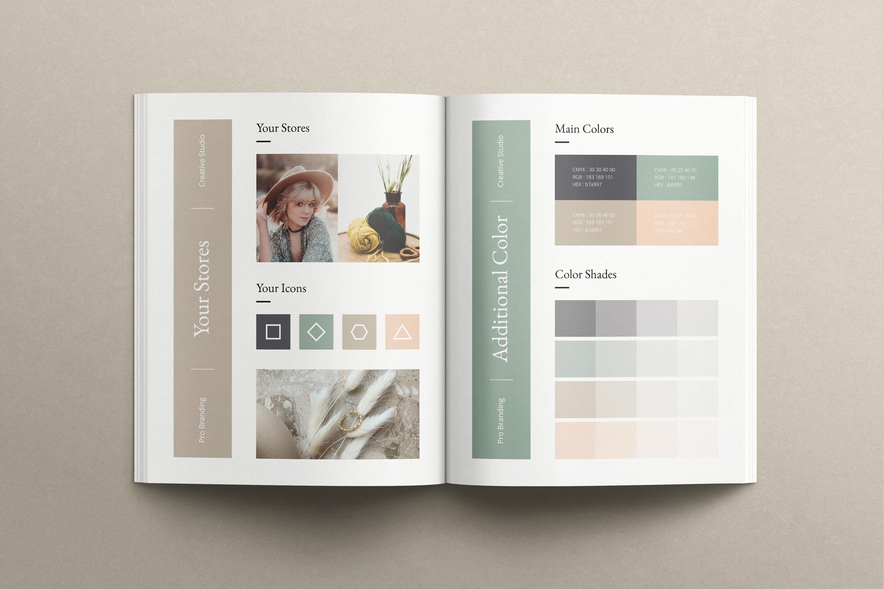 Brand Sheets Template - Design Cuts