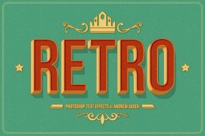 Retro Text Effects