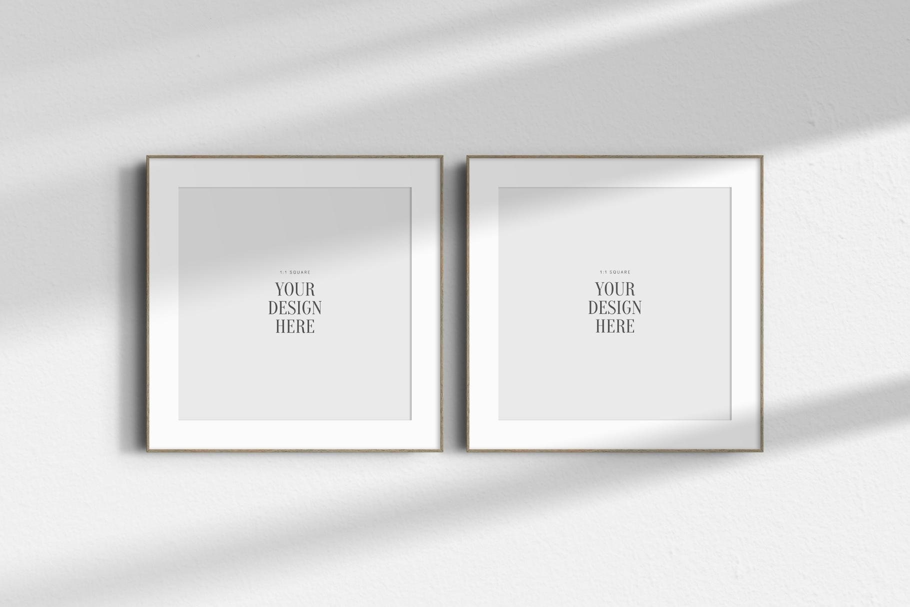 Square 12x12 Frame Mockup Graphic by White Hart Co. · Creative Fabrica
