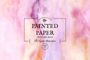 Free: Painted Paper Textures Agate