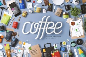 Coffee Branding & Packages Mockup