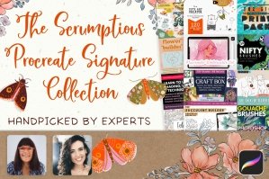 The Scrumptious Procreate Signature Collection