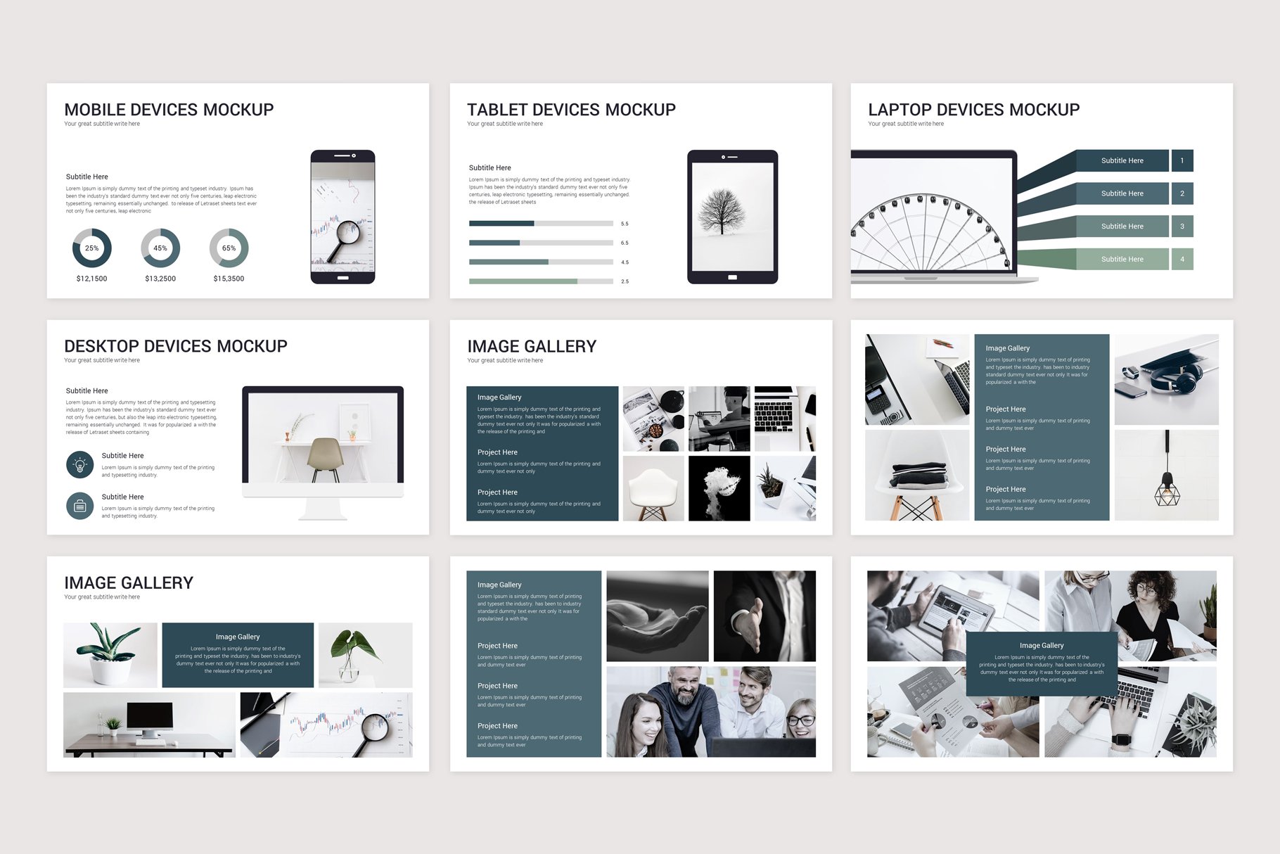 Business Strategy Presentation Template - Design Cuts