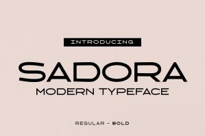 Sadora - Sophisticated Modern Sans