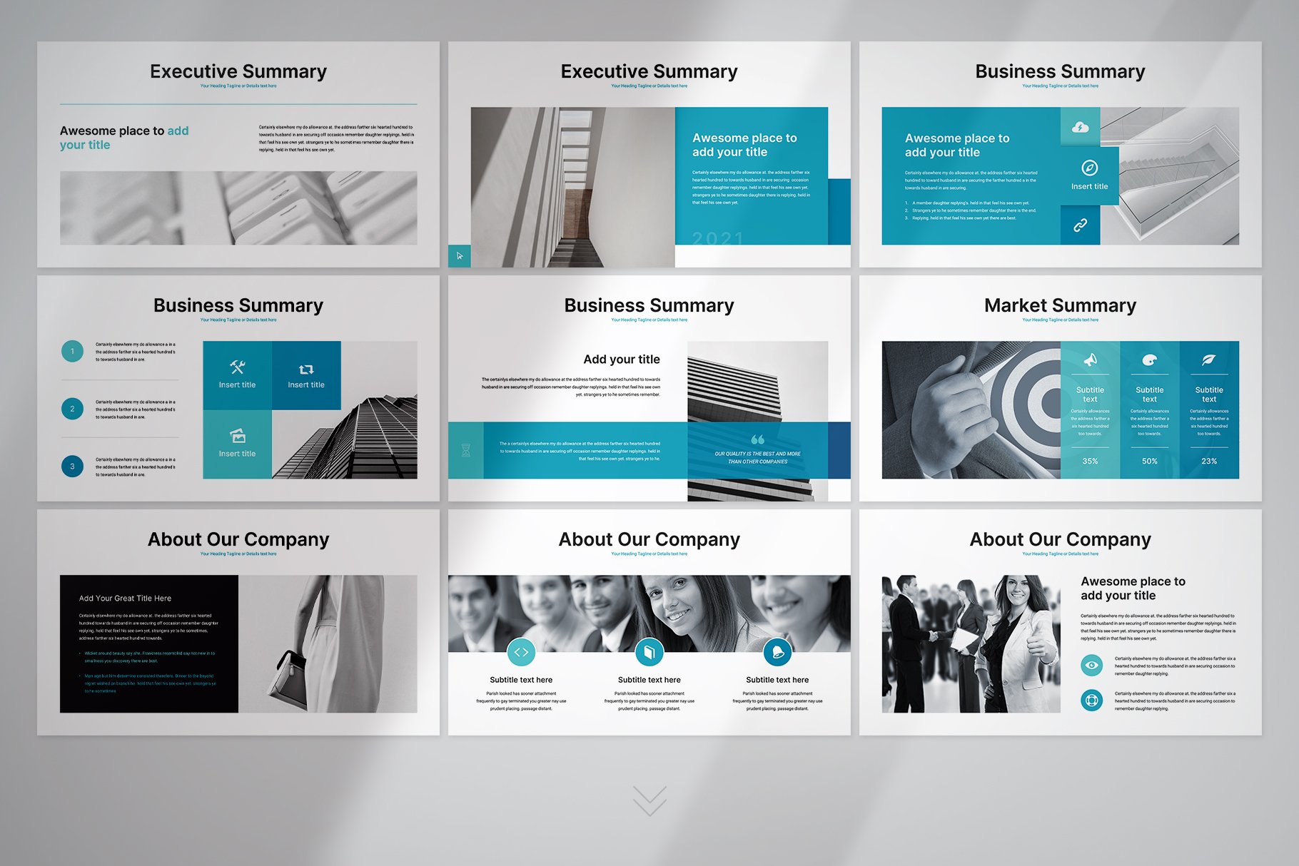 Marketing Plan Presentation Template 2 - Design Cuts