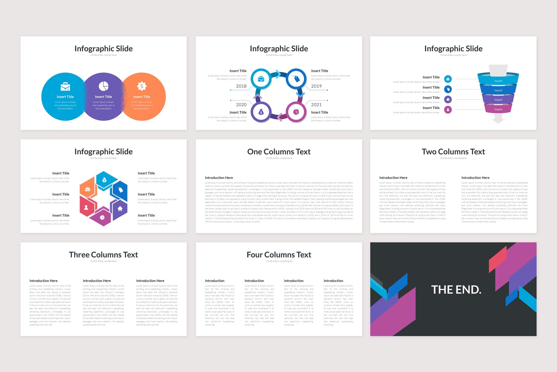 Pitch Deck Presentation Template - Design Cuts