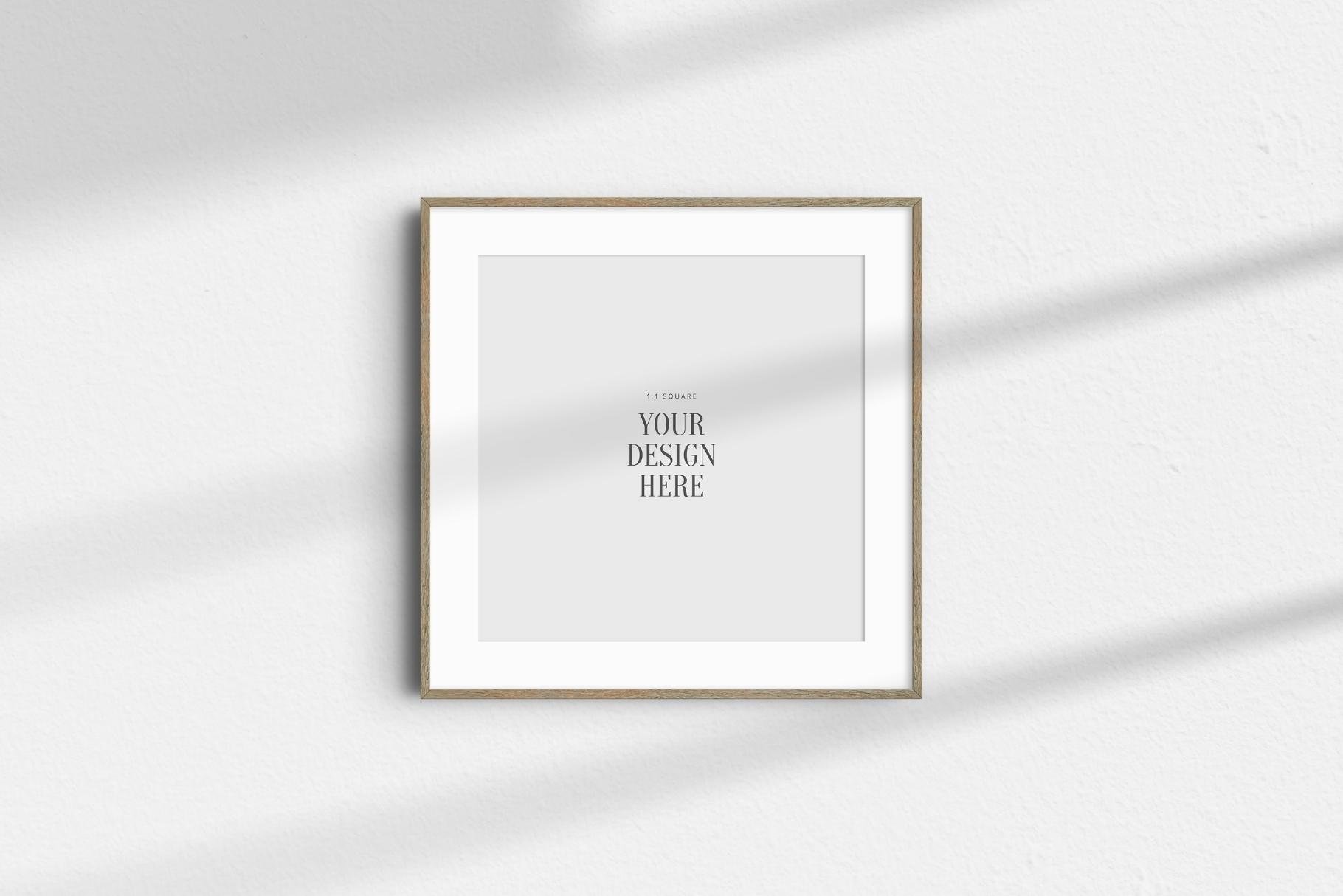 Square Frame Mockup Collection 1:1 - Design Cuts