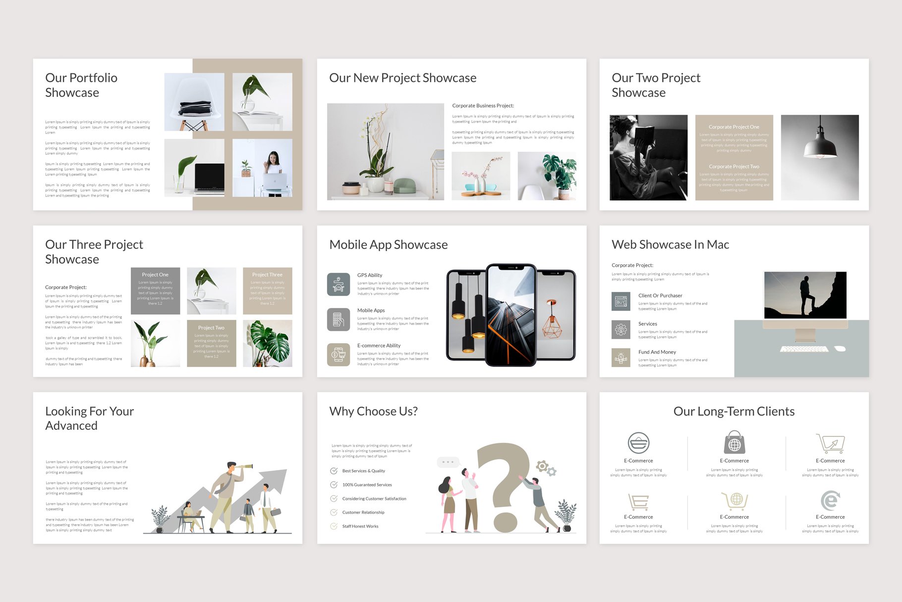 Company Profile Presentation Template - Design Cuts