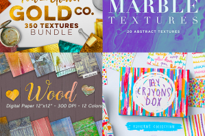 The Ultimate Textures, Patterns and Backgrounds Bundle