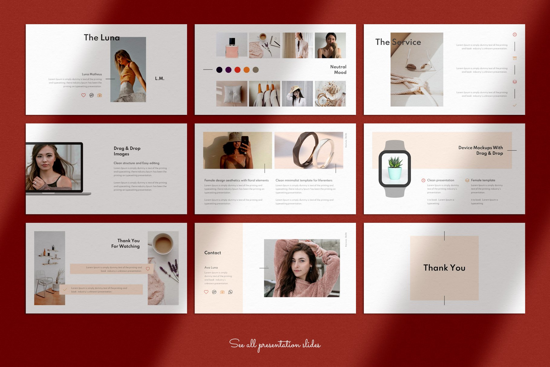 Brand Guidelines Presentation Template - Design Cuts