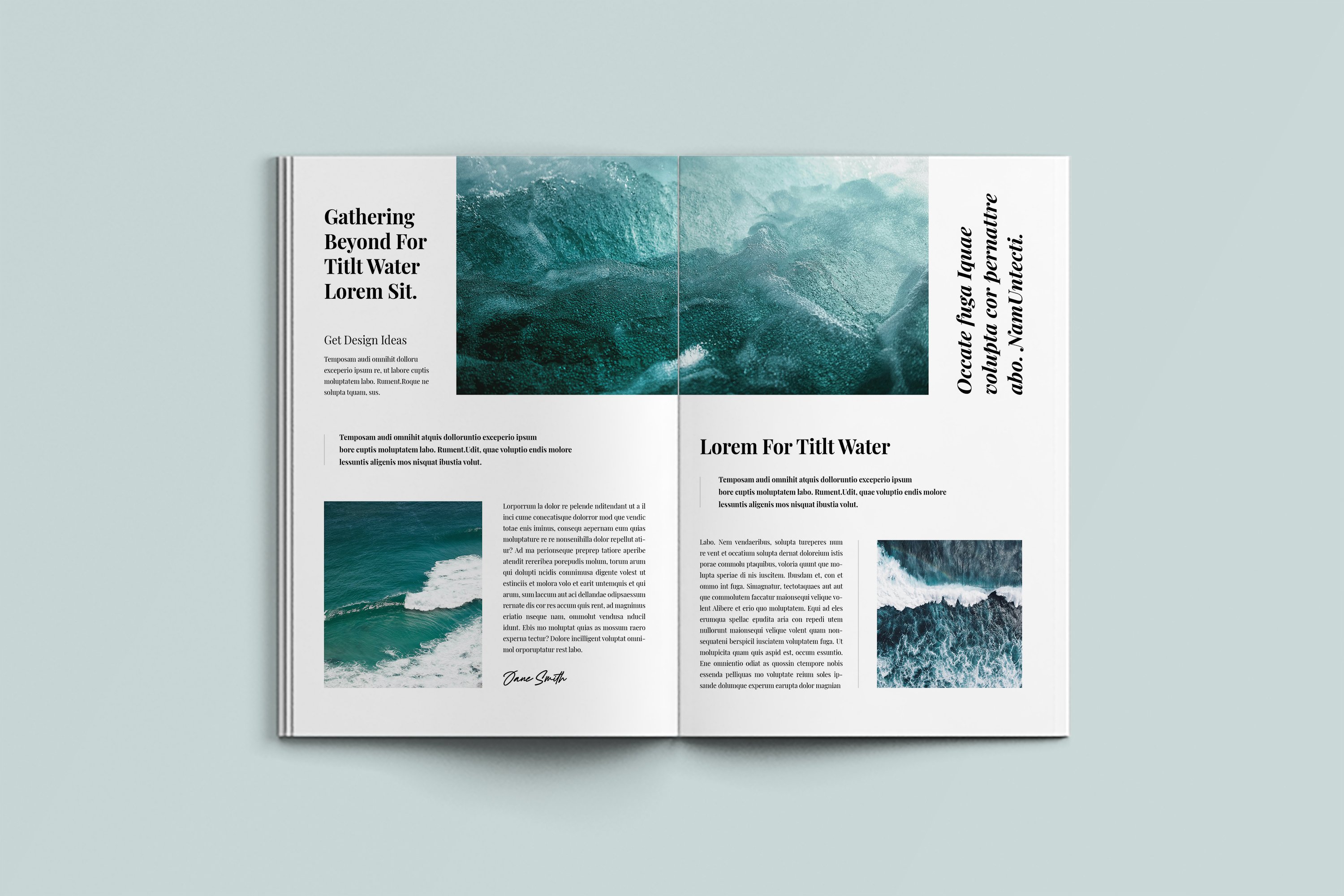 Canva Magazine Template - Design Cuts