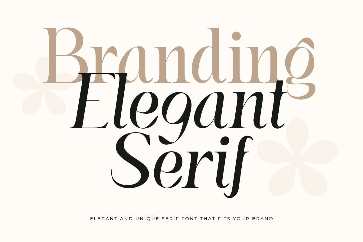 Naomi - Elegant Branding Serif Font - Design Cuts