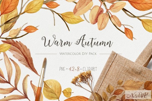 Watercolor Trendy Autumn Clothes Kit Graphic by Kaleriia Studio · Creative  Fabrica