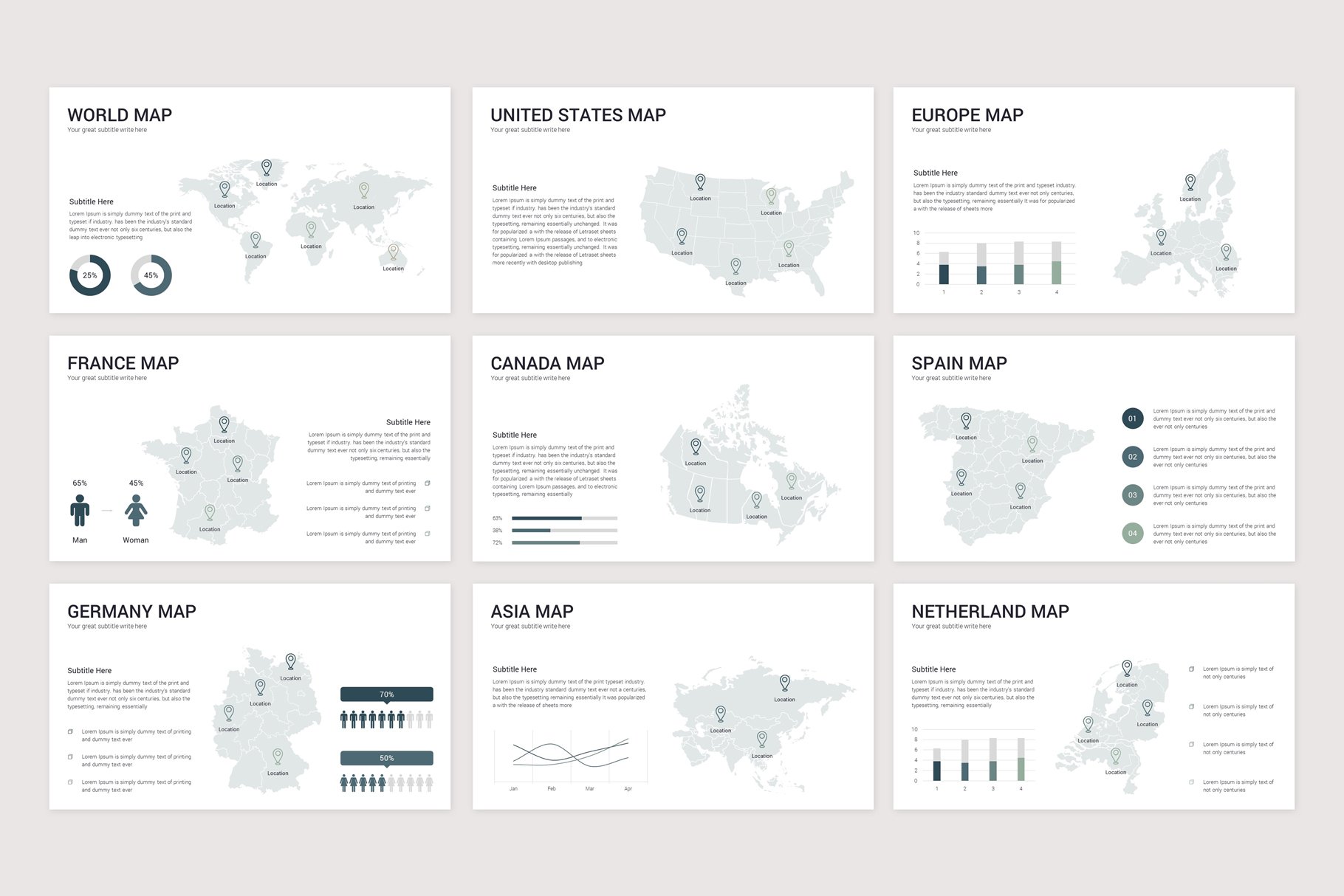 Business Strategy Presentation Template - Design Cuts