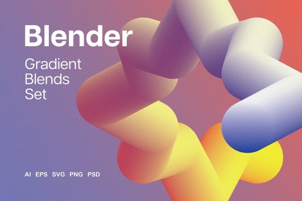 Blender: Gradient Blends Collection - Design Cuts