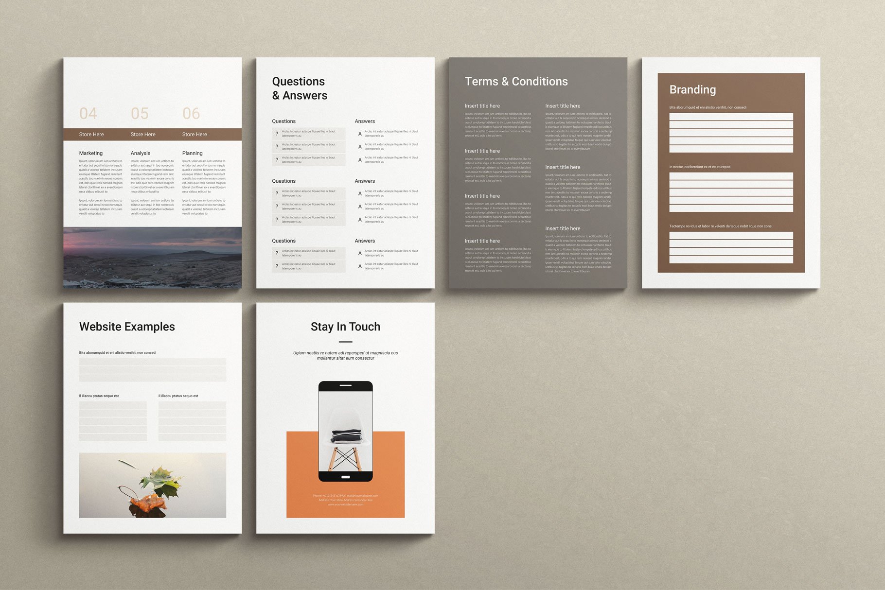 Portfolio Template Landscape 2