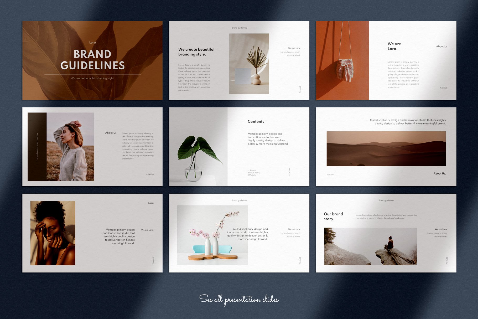 Brand Guidelines Template 3 - Design Cuts