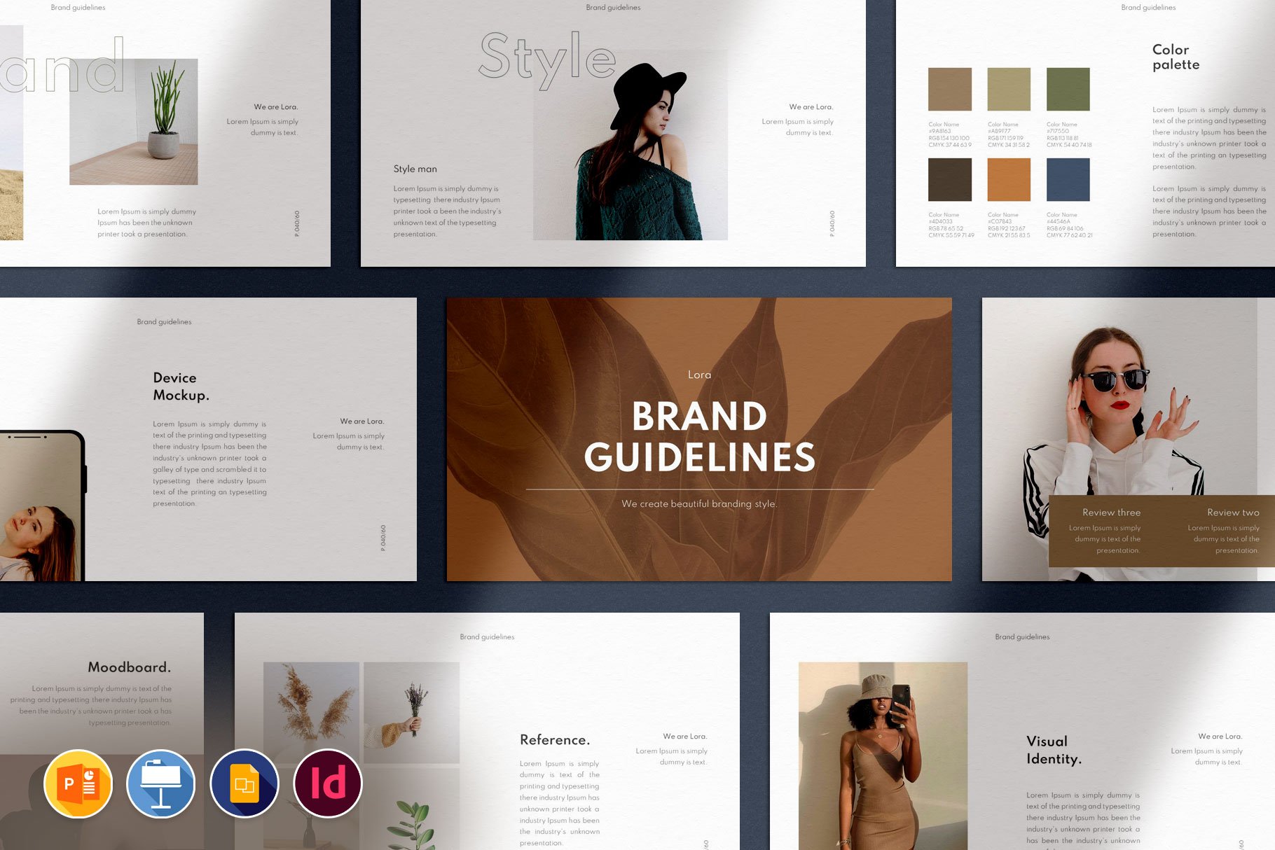 Brand Guidelines Template 3 - Design Cuts