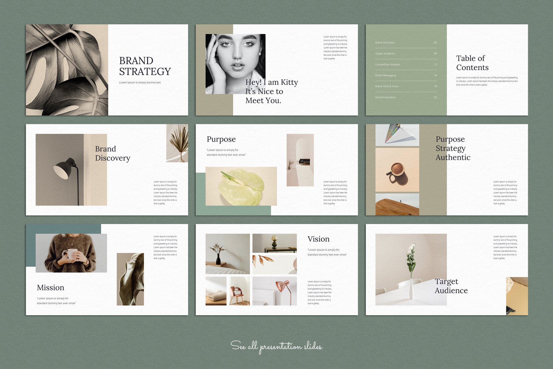 Brand Strategy Template - Design Cuts