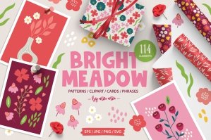 Bright Meadow Kit - Floral Summer Collection