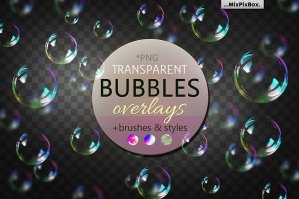 Bubble Overlays Brushes & Styles