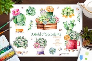 World of Succulents & Cacti