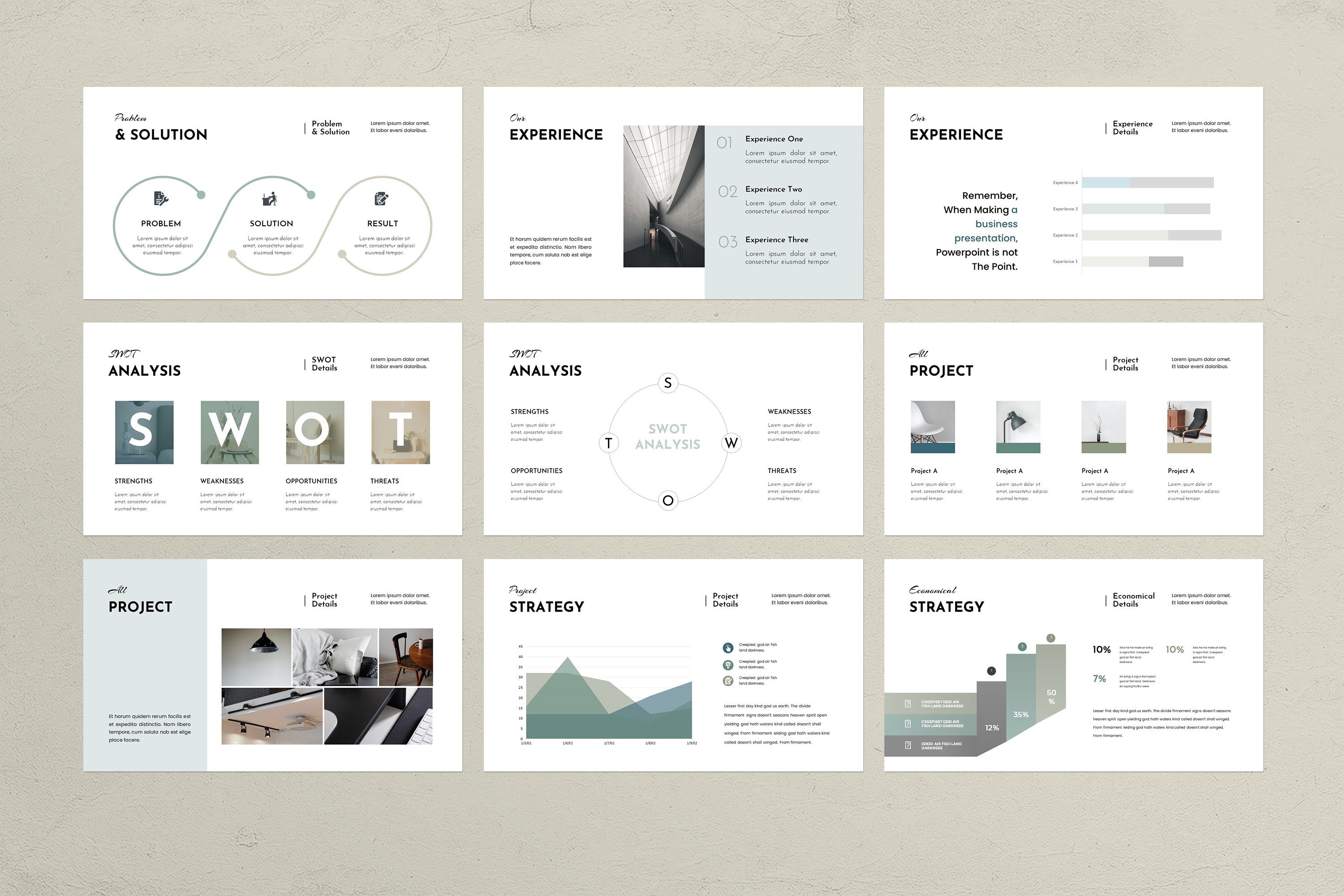 Project Proposal Powerpoint Template Design Cuts 7443
