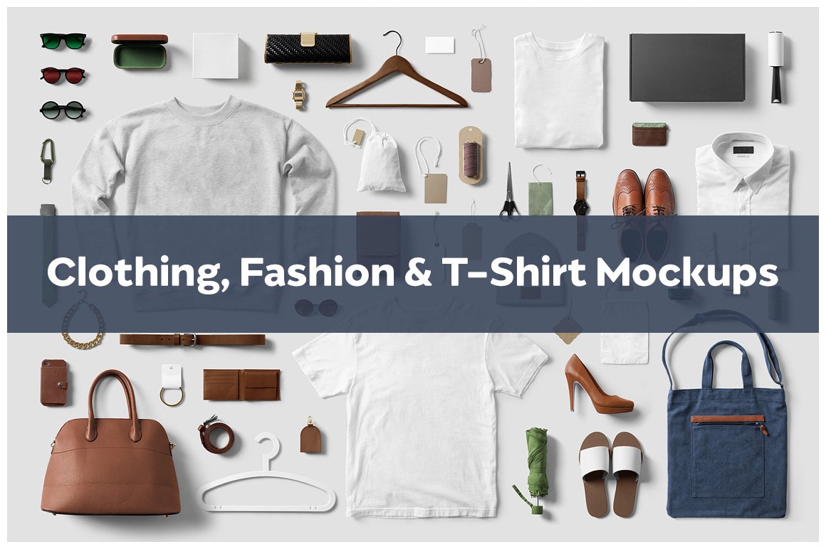 Clothing, Fashion & T-Shirt Mockups