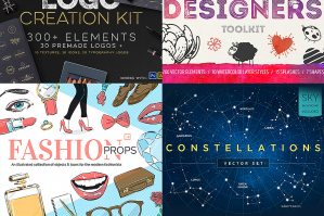 The Complete Vector Design Toolkit: 1000s of Quality Resources