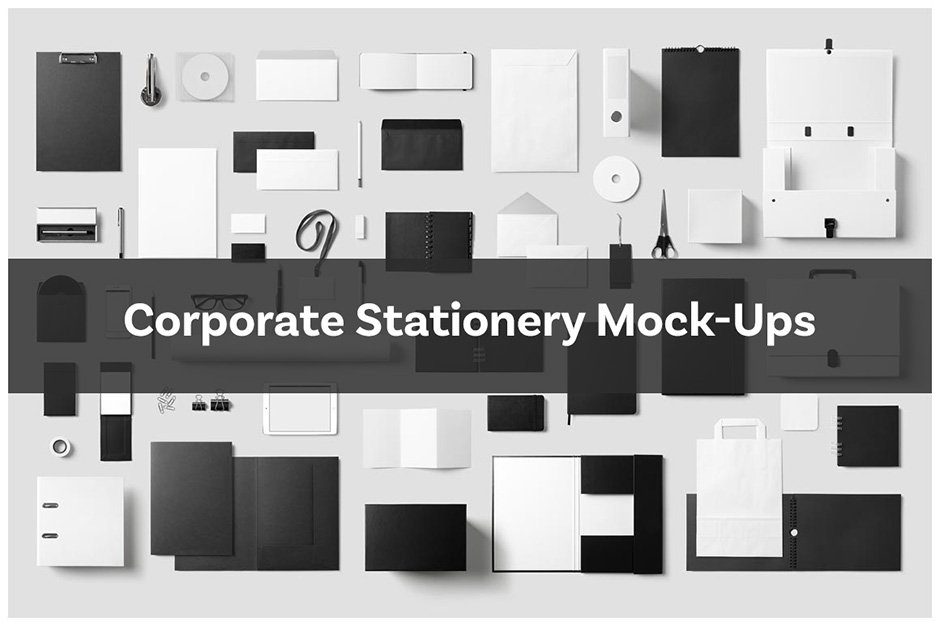 Corporate Stationery Mock-Ups
