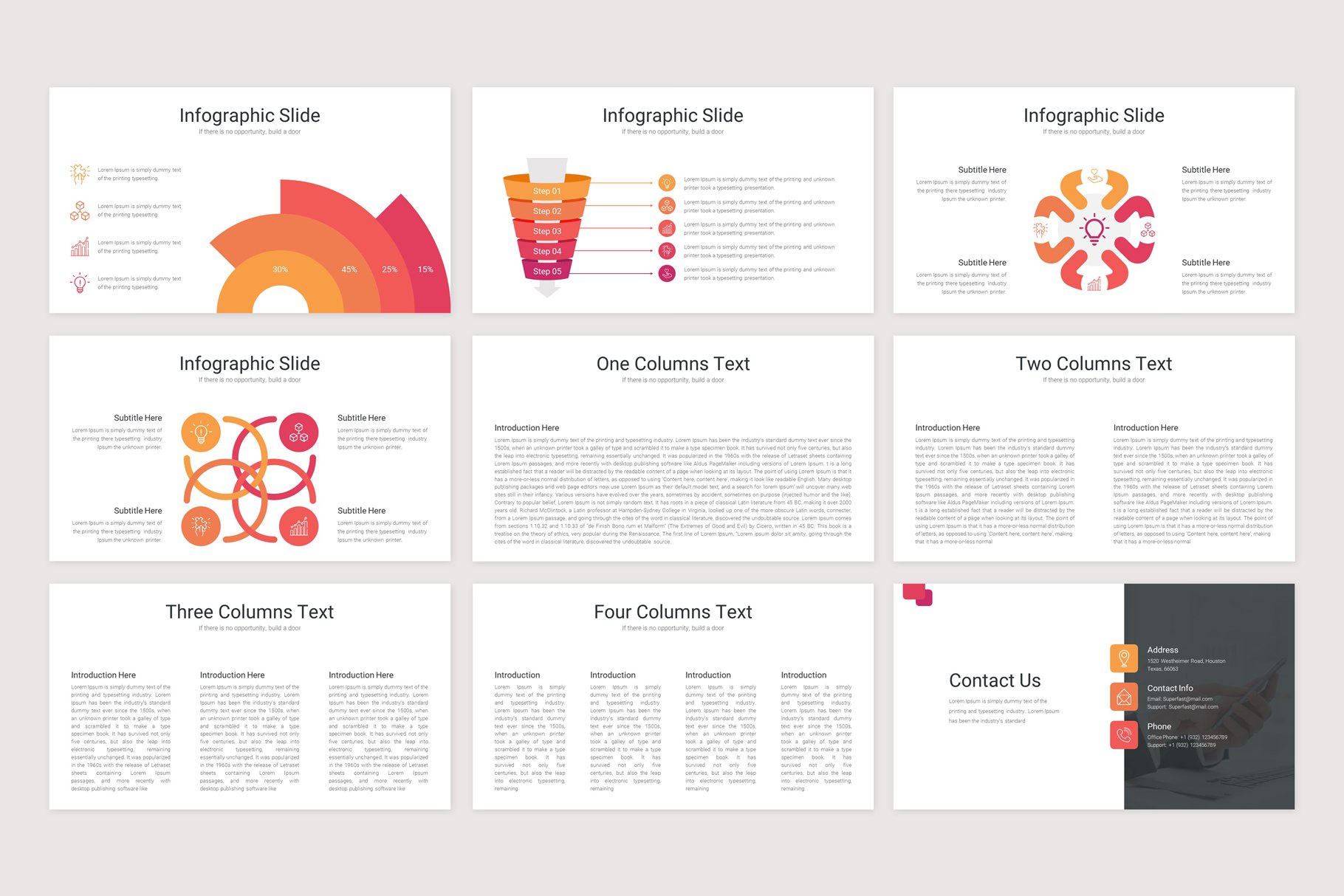 Infographic Presentation Template - Design Cuts