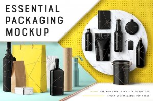 Essential Packaging & Branding Mockup