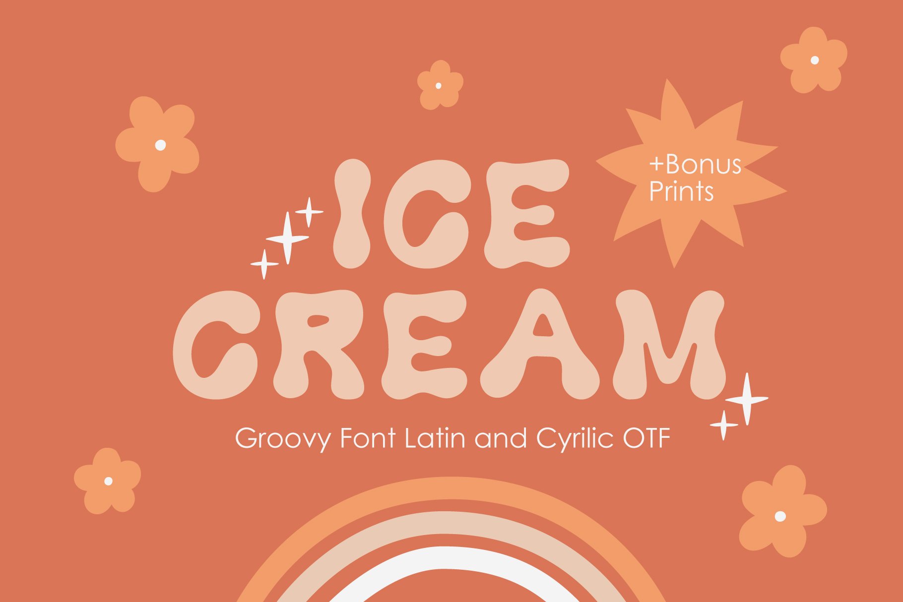 Bad Ice Cream Font by GraphicsBam Fonts · Creative Fabrica
