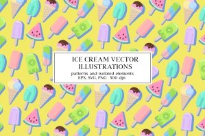 Ice Cream Vector Illustrations