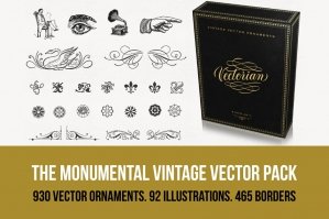 The Monumental Vintage Vectors Pack